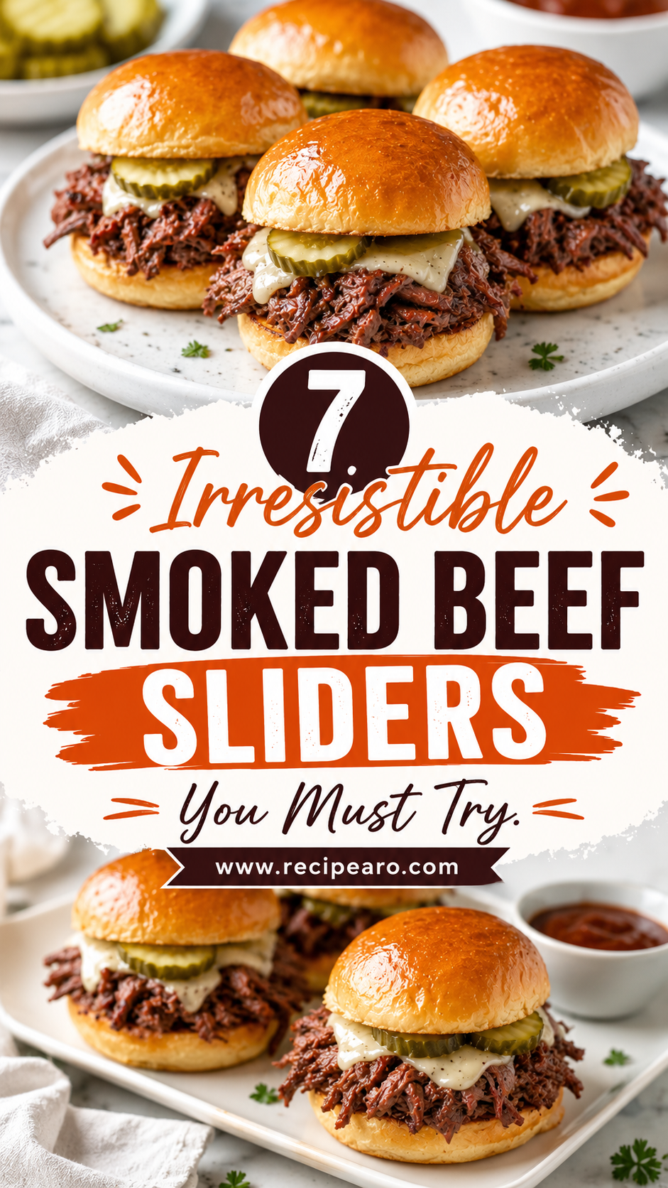 Smoked Beef Sliders Recipe