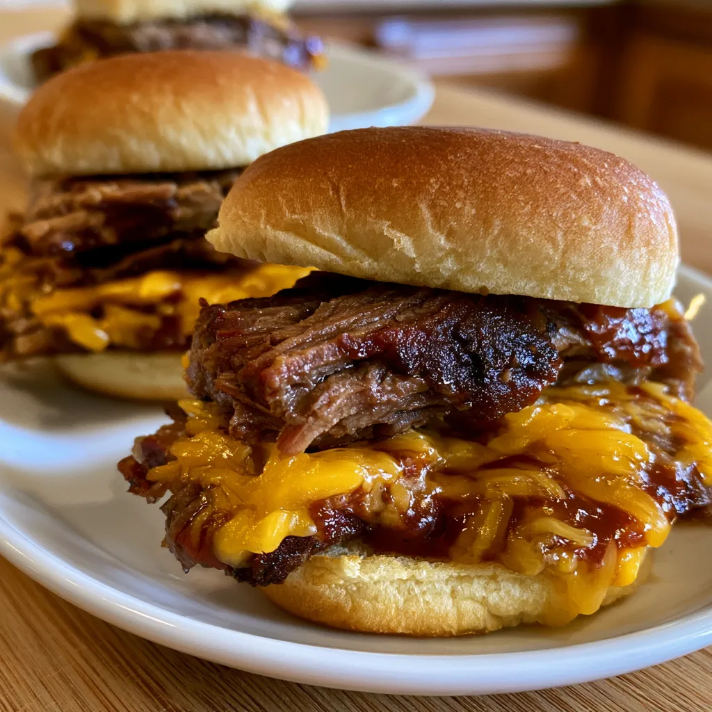 Smoked Beef Sliders Recipe