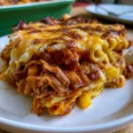 Smoky BBQ Chicken & Cheddar Pasta Bake
