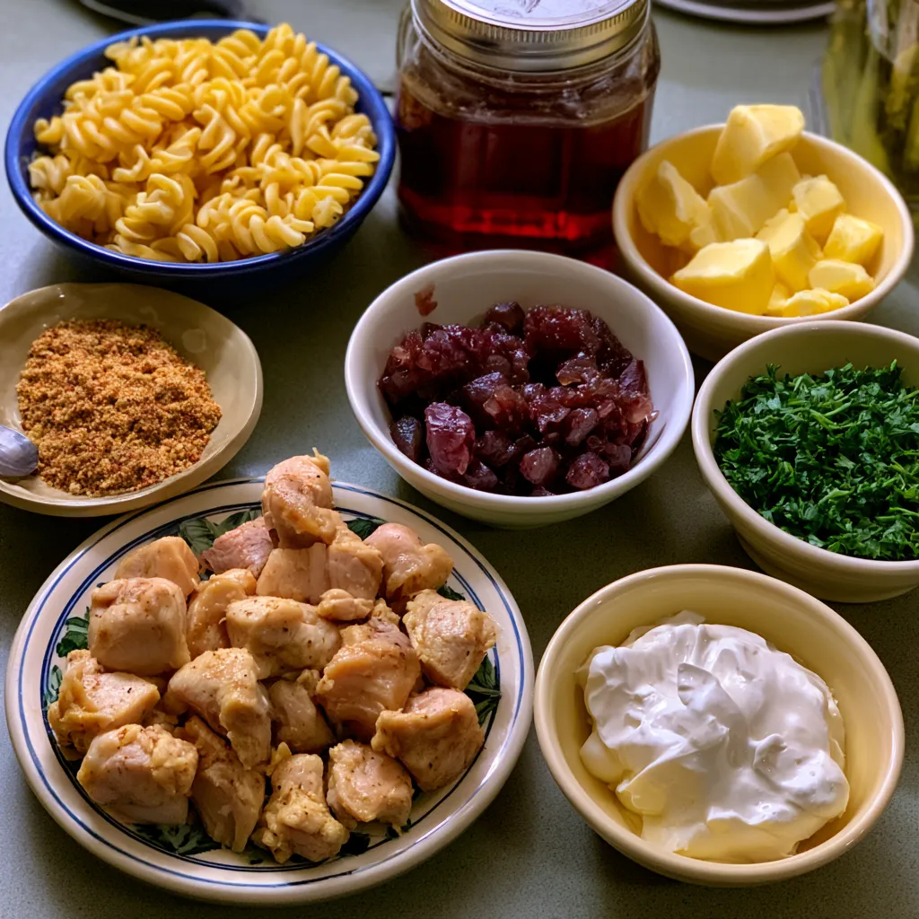 Spicy Cajun Honey Butter Chicken Pasta