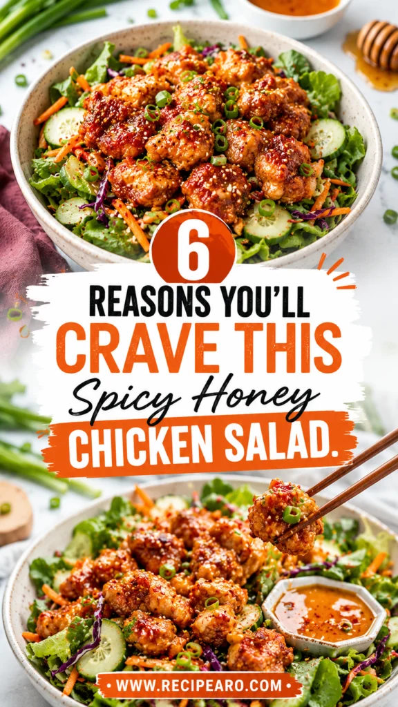 Spicy Honey Chicken Salad