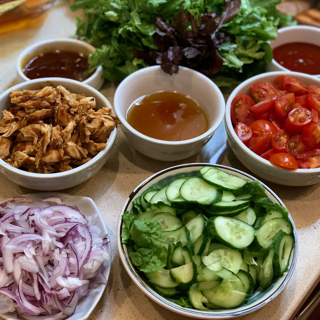 Spicy Honey Chicken Salad