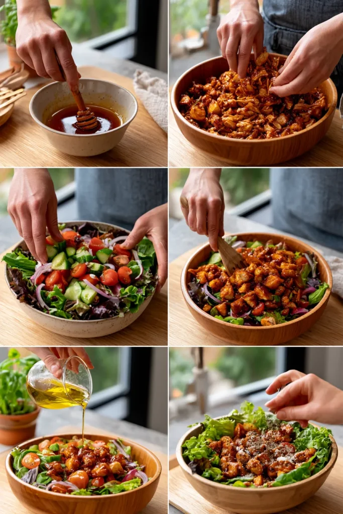 Spicy Honey Chicken Salad