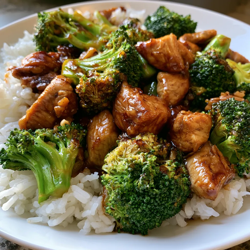 Teriyaki Chicken With Broccoli