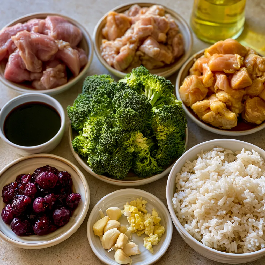 Teriyaki Chicken With Broccoli