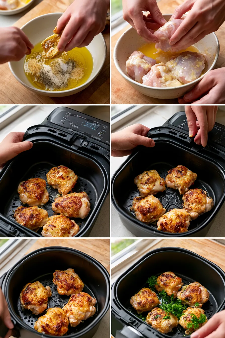 Air Fryer Boneless Chicken Thighs