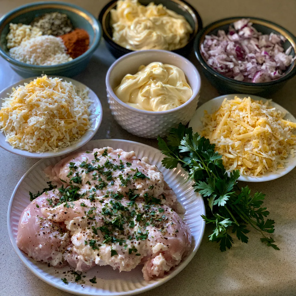 Air Fryer Chicken Breast with Mayo