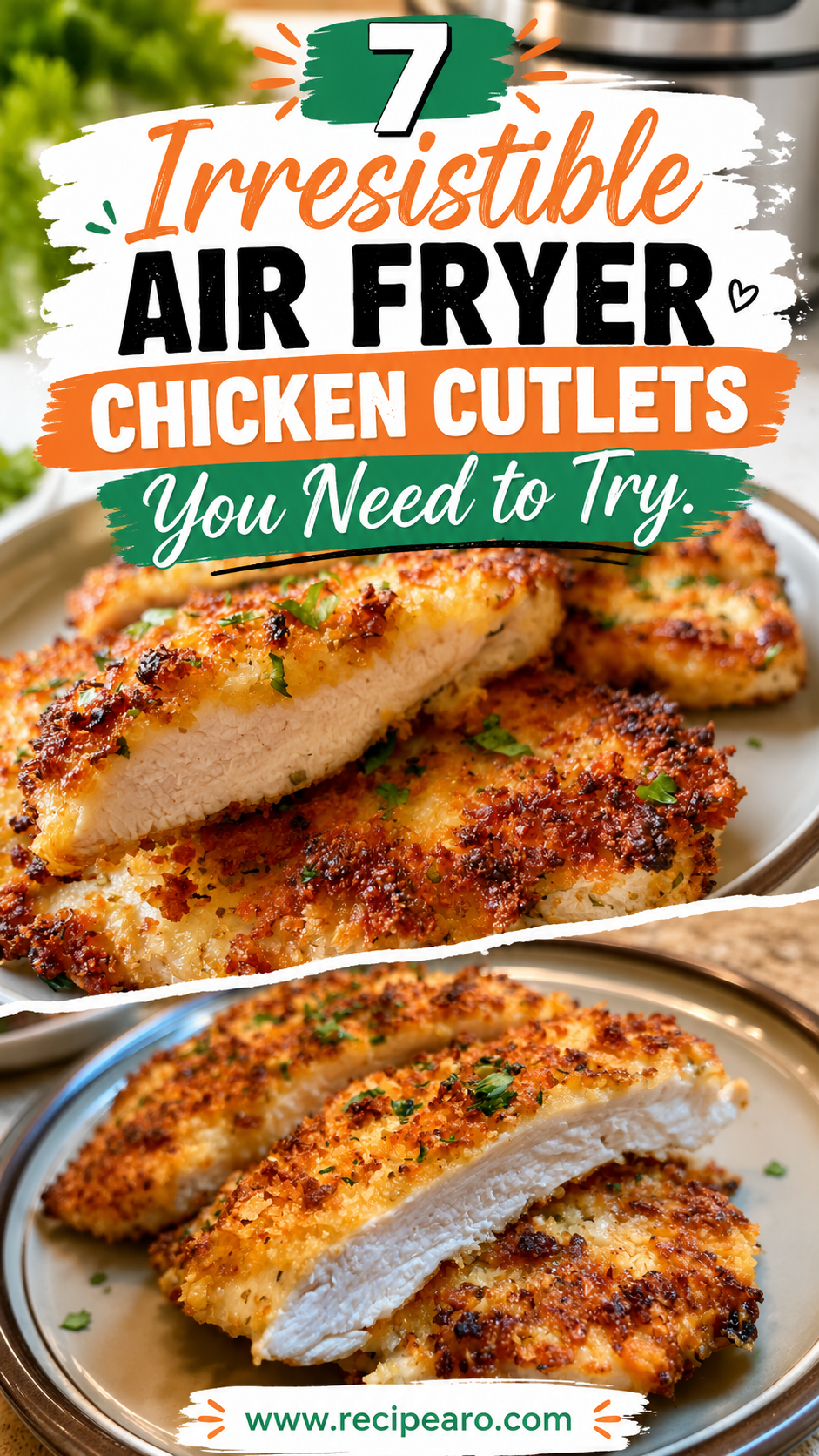 Air Fryer Chicken Cutlets