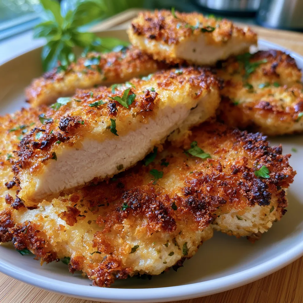 Air Fryer Chicken Cutlets
