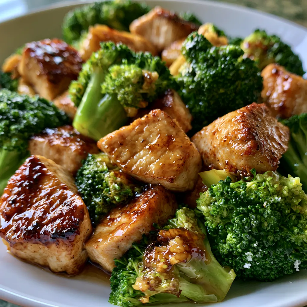 Air Fryer Chicken and Broccoli