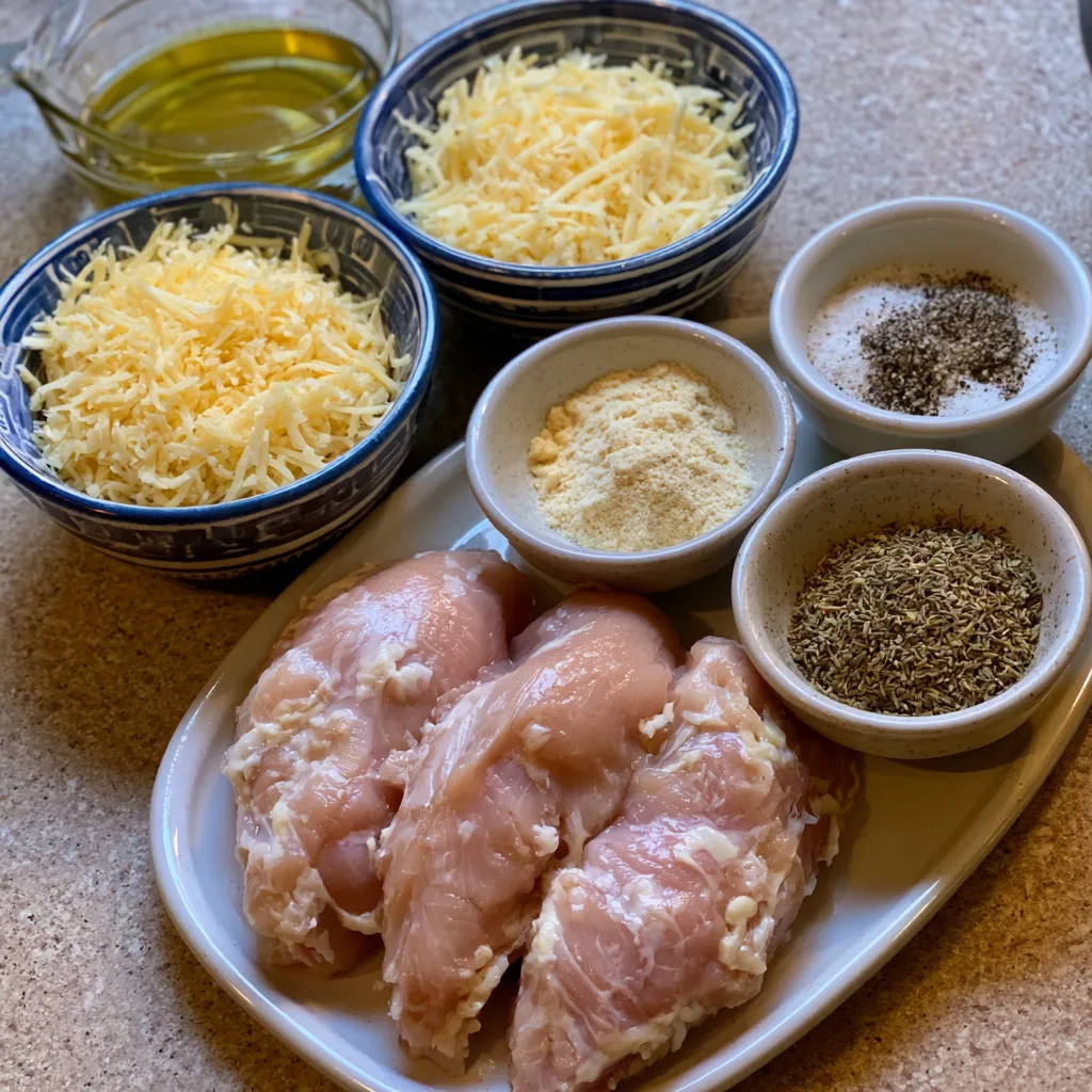 Air Fryer Garlic Parmesan Chicken
