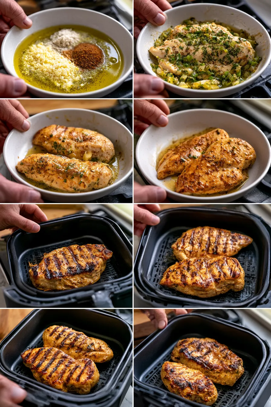 Air Fryer Grilled Chicken