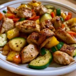 Air Fryer Hibachi Chicken & Vegetables