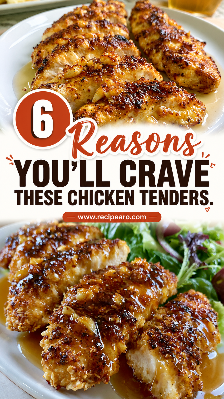 Air Fryer Honey Butter Garlic Chicken Tenders