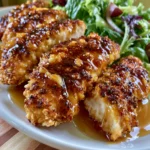 Air Fryer Honey Butter Garlic Chicken Tenders