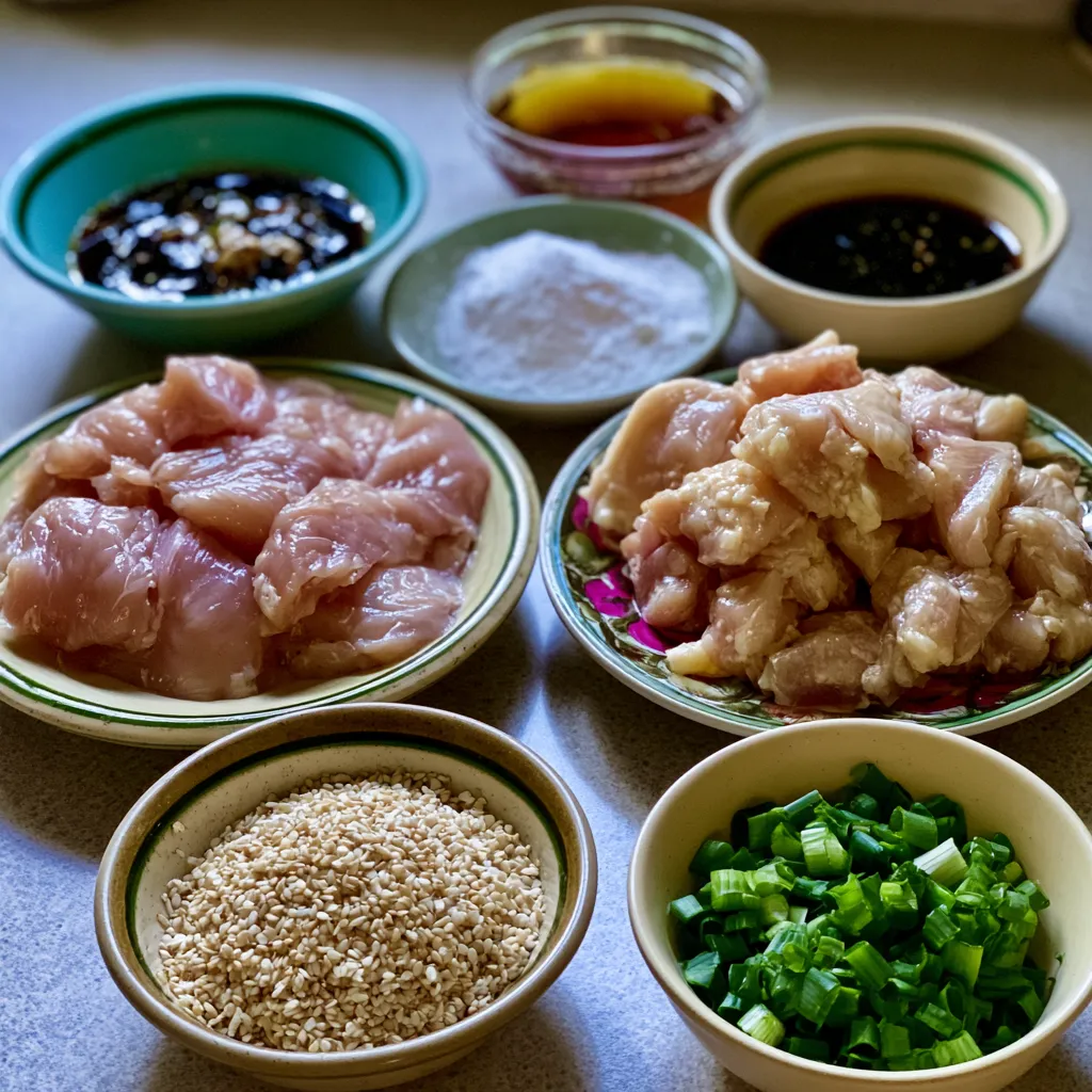 Air Fryer Honey Sesame Chicken
