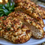 Air Fryer Parmesan Crusted Chicken with Mayo