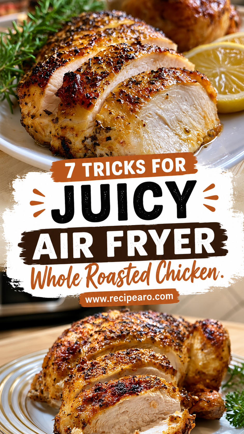 Air Fryer Whole Roasted Chicken