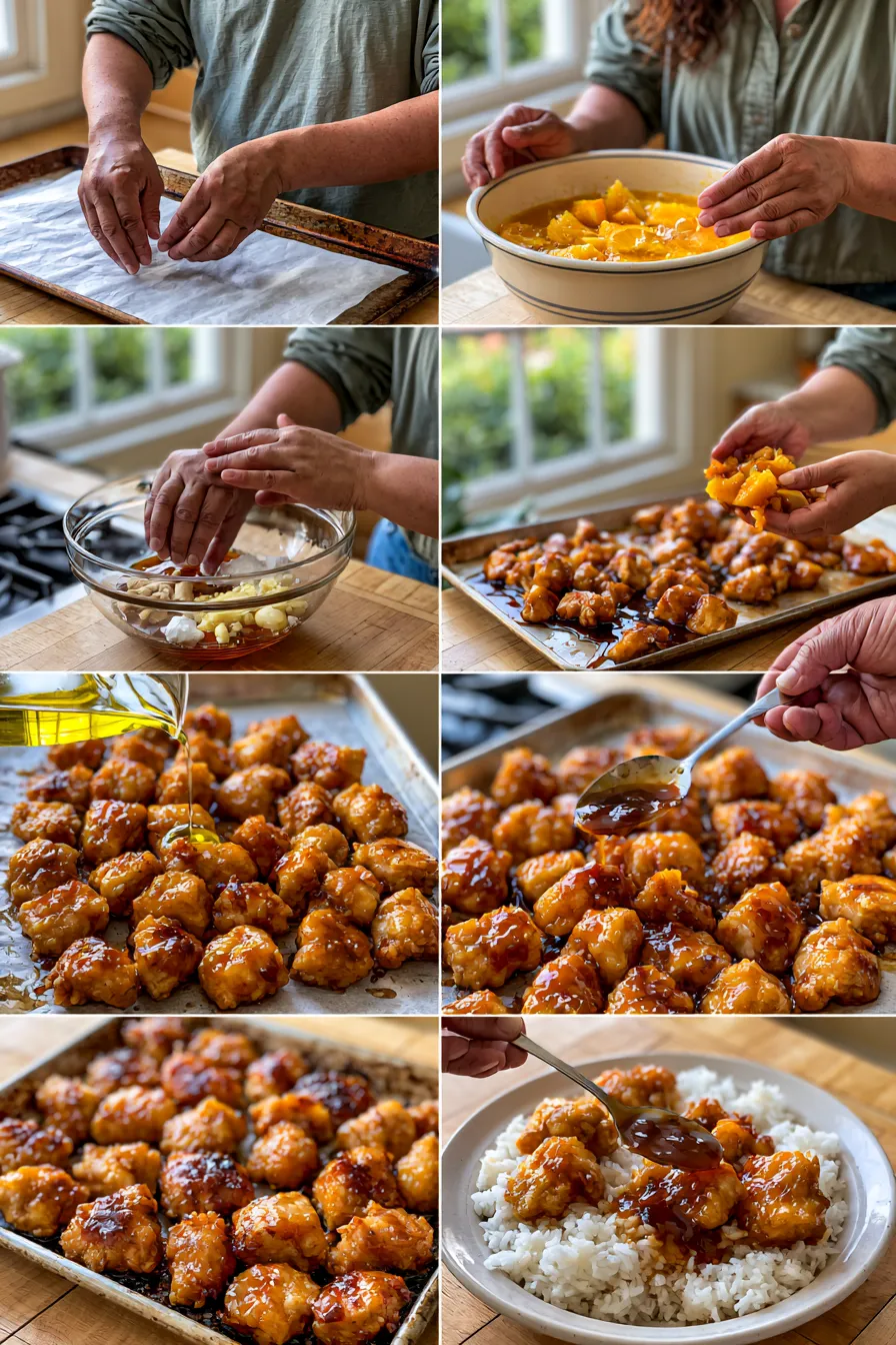 Baked Orange Chicken