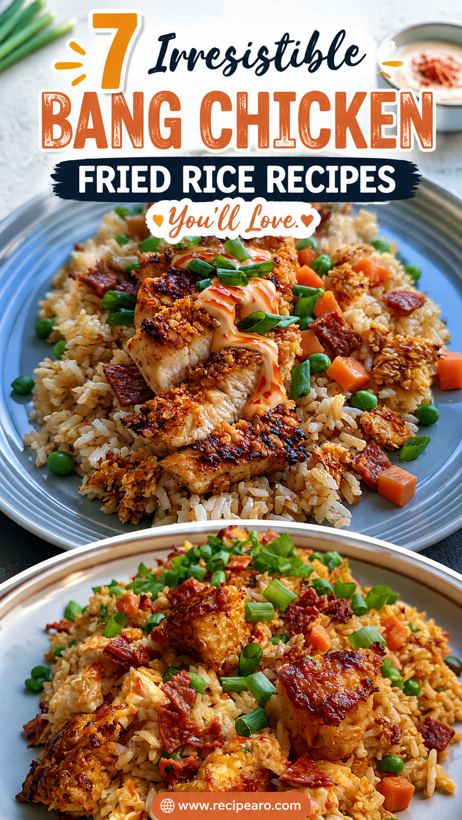 Bang Bang Chicken Fried Rice
