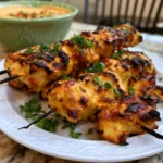Bang Bang Chicken Skewers