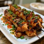 Bang Bang Chicken Skewers