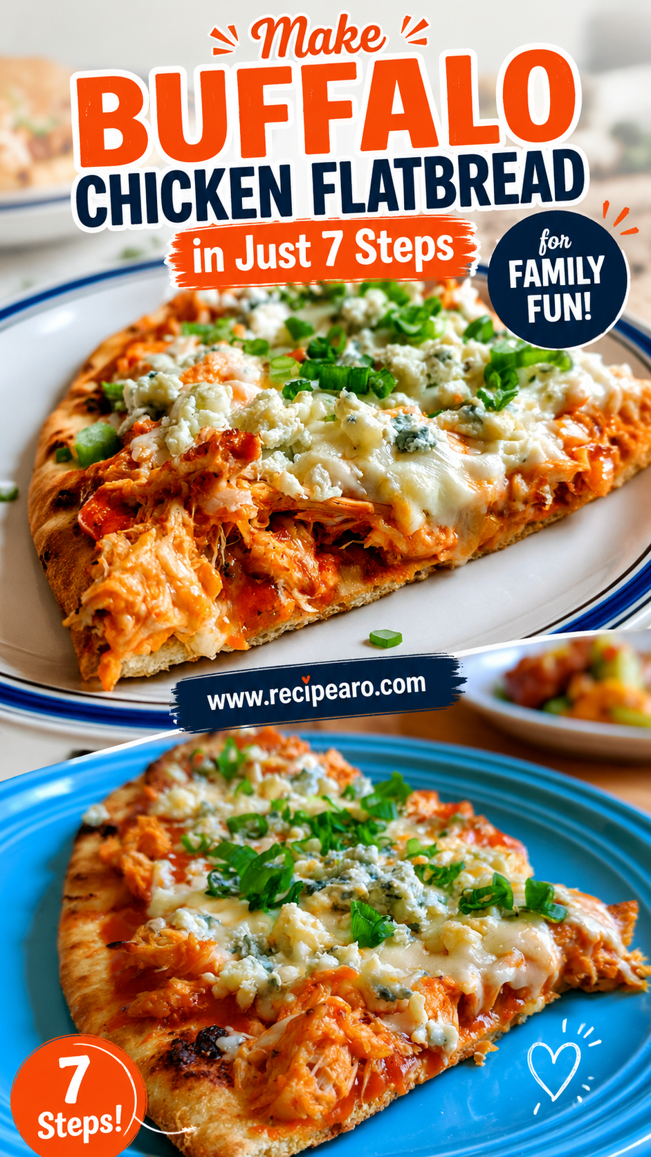 Buffalo Chicken Flatbread