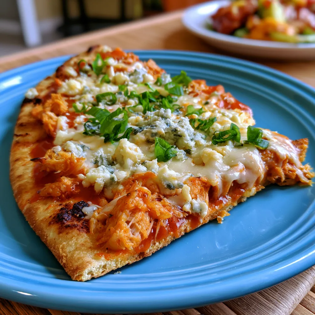 Buffalo Chicken Flatbread