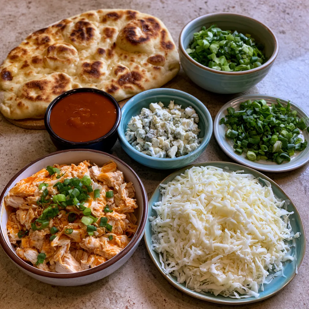 Buffalo Chicken Flatbread