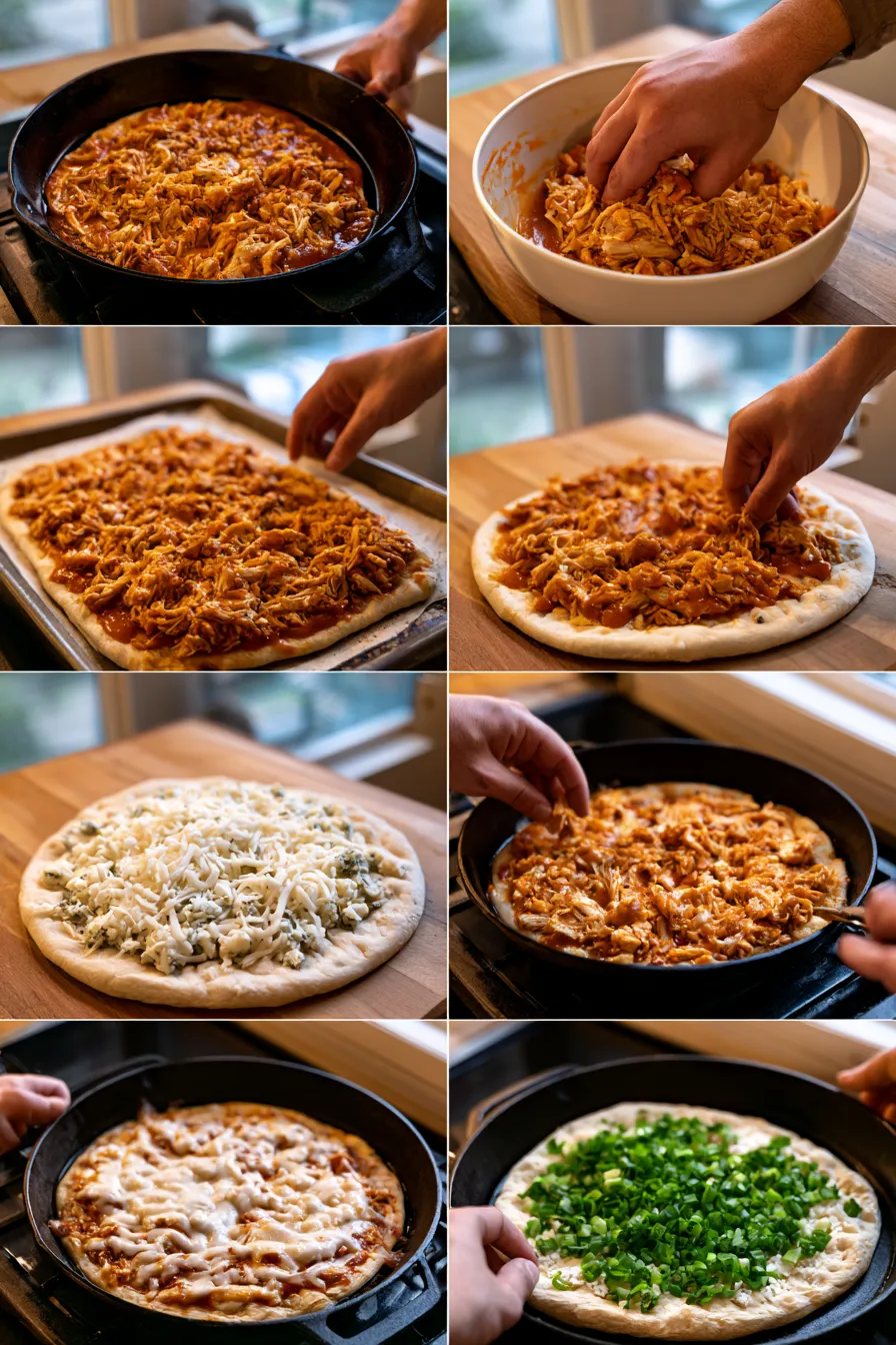 Buffalo Chicken Flatbread