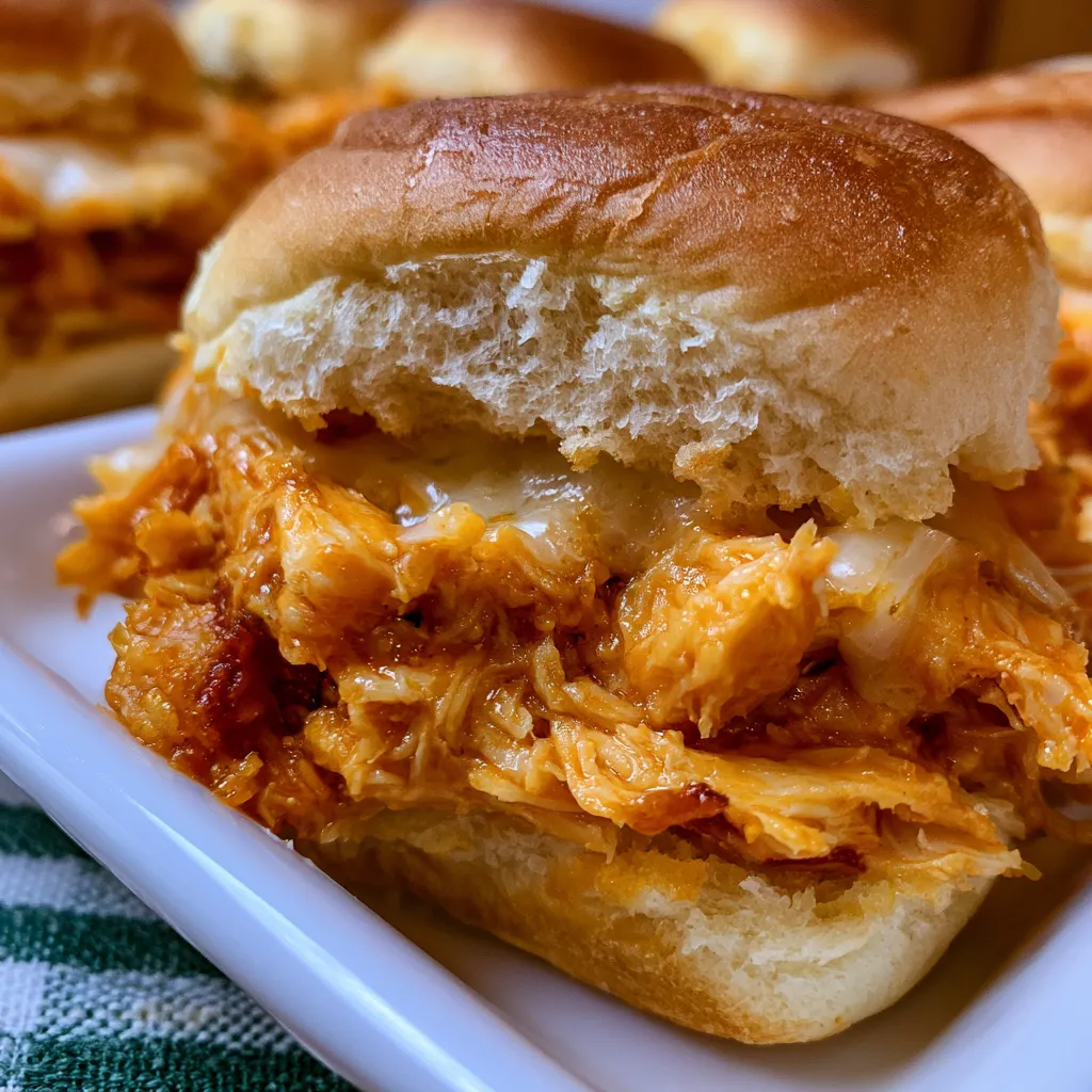 Buffalo Chicken Sliders