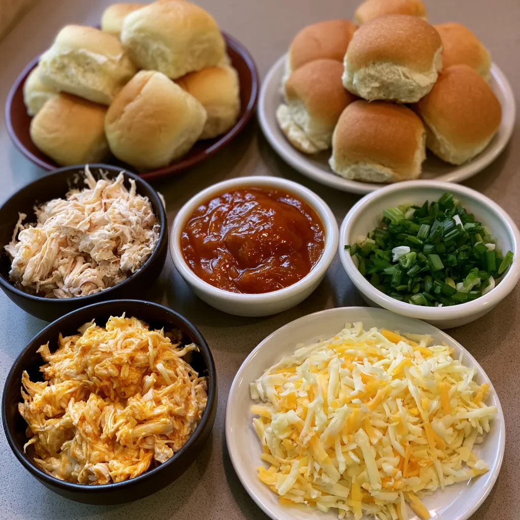 Buffalo Chicken Sliders