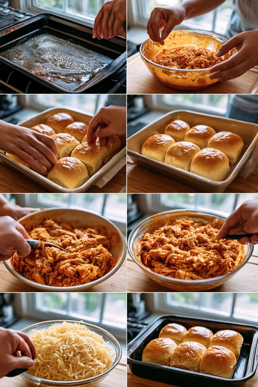 Buffalo Chicken Sliders