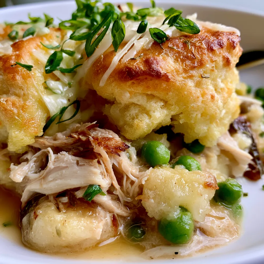 Buttery Chicken Cobbler
