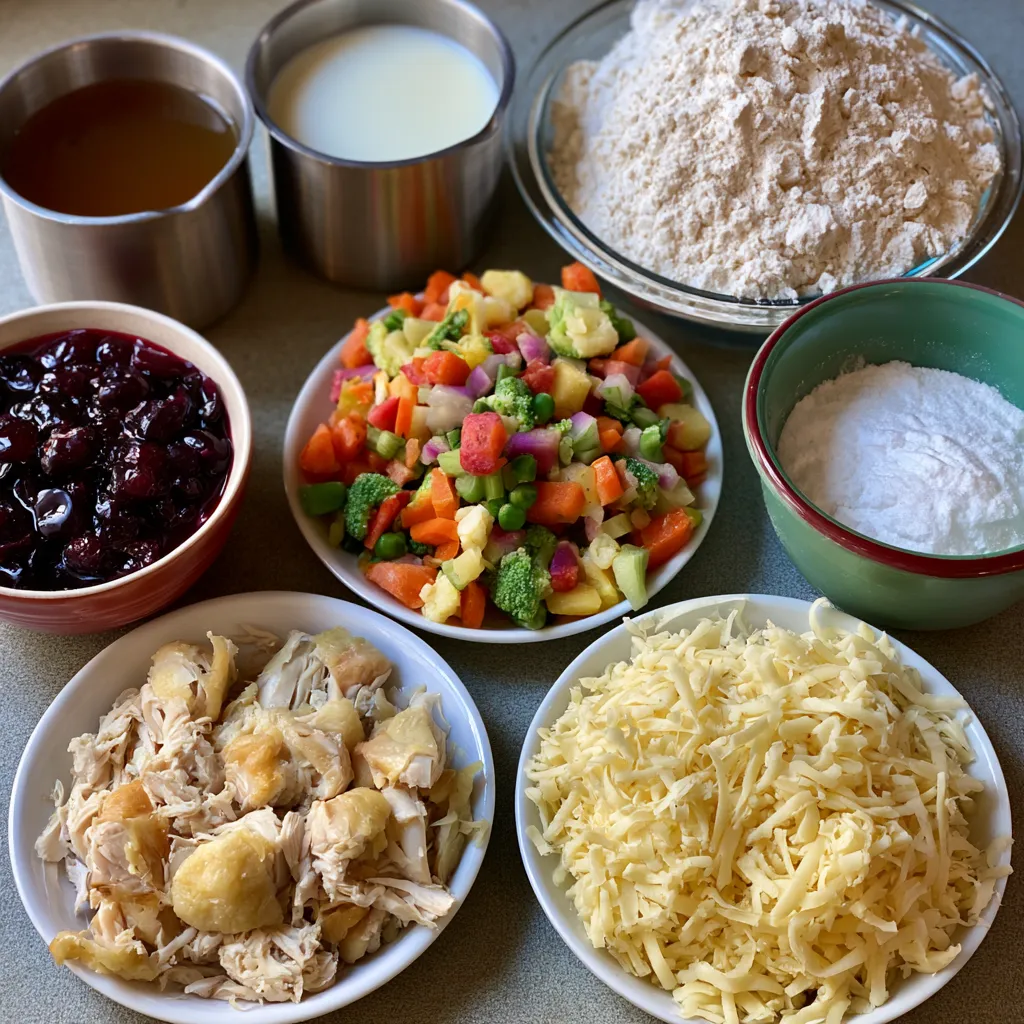Buttery Chicken Cobbler
