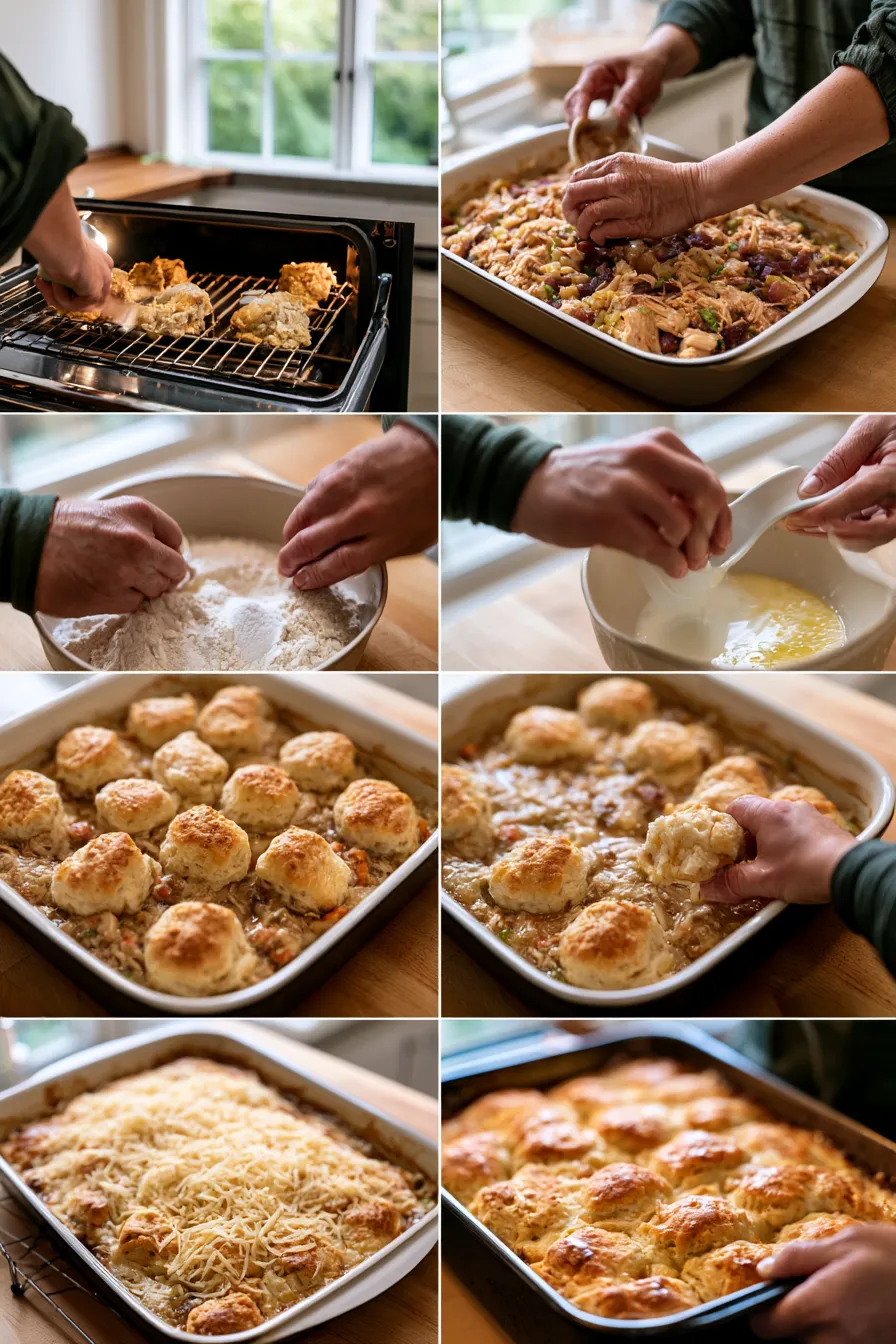 Buttery Chicken Cobbler