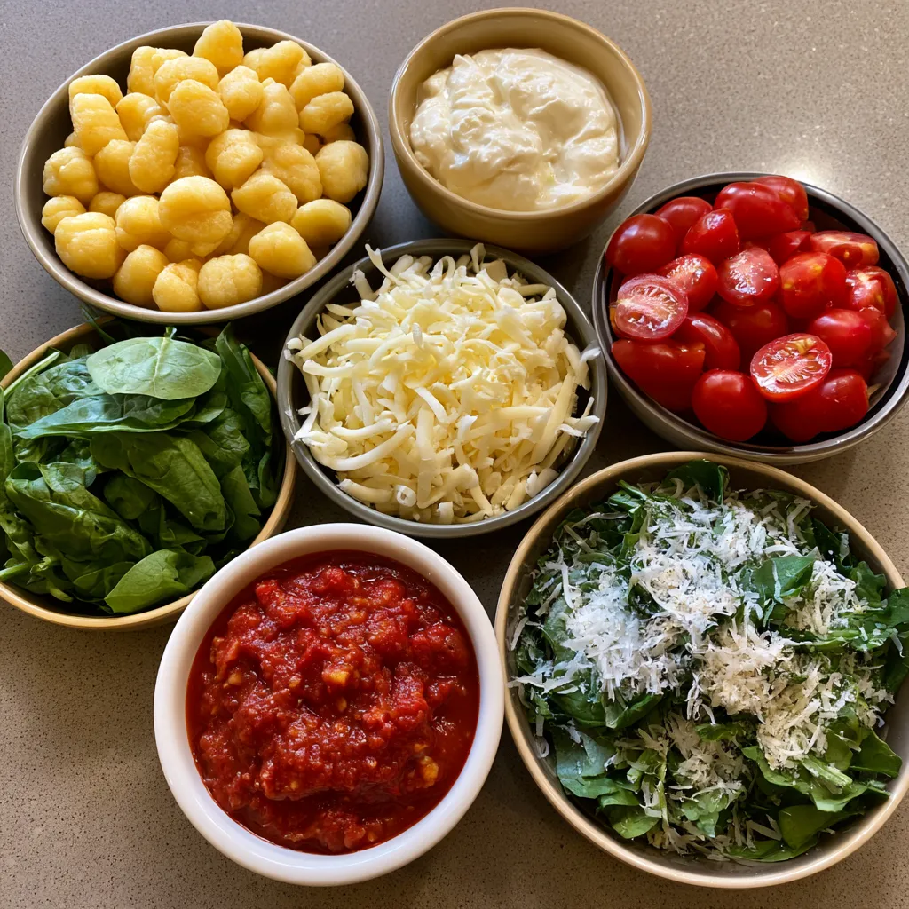 Cheesy Baked Gnocchi Casserole