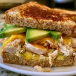 Chicken Avocado Melt Sandwich