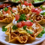 Chicken Wonton Tacos