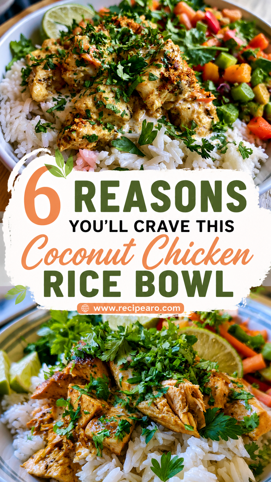 Coconut Chicken Rice Bowl