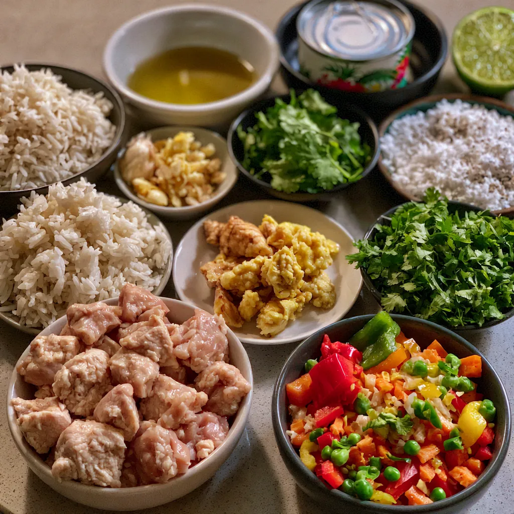Coconut Chicken Rice Bowl