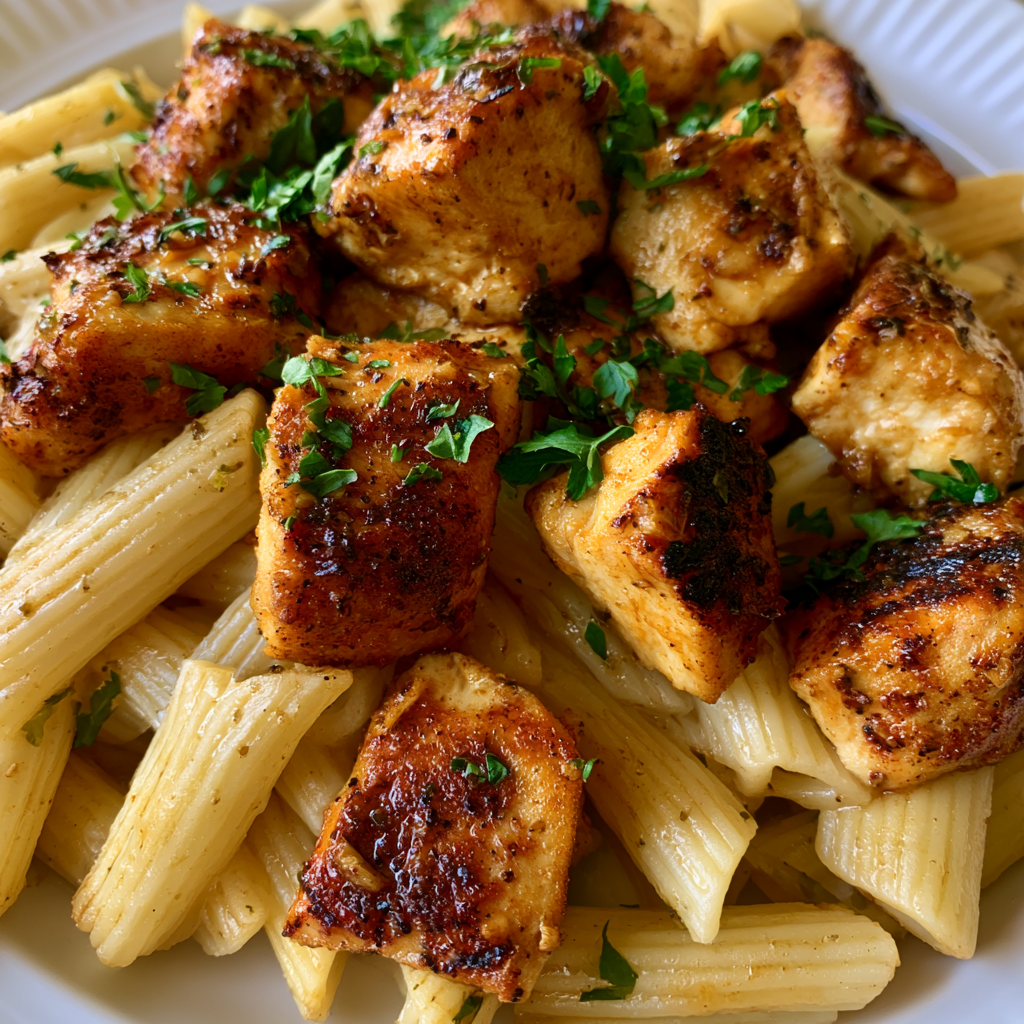 Comfort Chicken Pasta with Smoky Garlic Butter