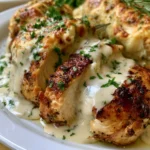Cream Cheese Chicken with Herb Sauce