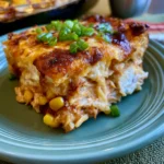 Creamy BBQ Ranch Chicken Casserole