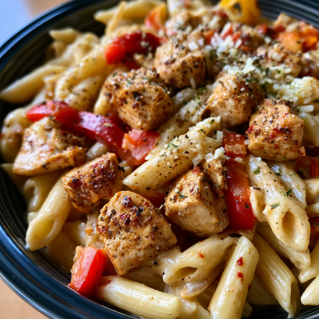 Creamy Cajun Chicken Pasta