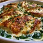 Creamy Cheesy Chicken Broccoli Orzo