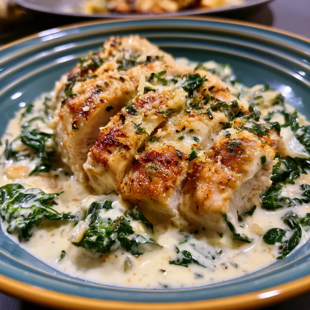 Creamy Cheesy Chicken Broccoli Orzo