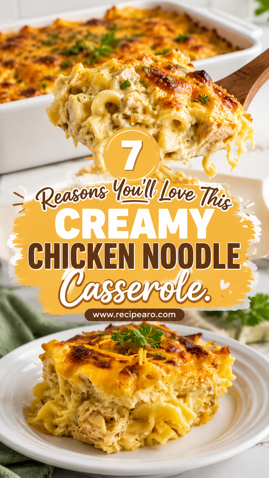 Creamy Chicken Noodle Casserole