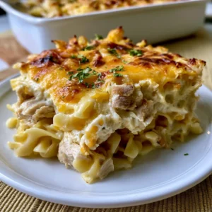 Creamy Chicken Noodle Casserole