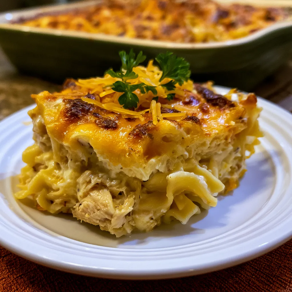 Creamy Chicken Noodle Casserole